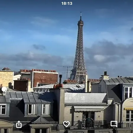 Apartment Large Eiffel Tower Lacoste